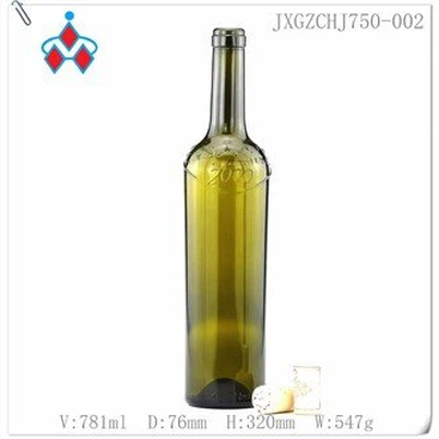 בקבוק בצורת בורדו