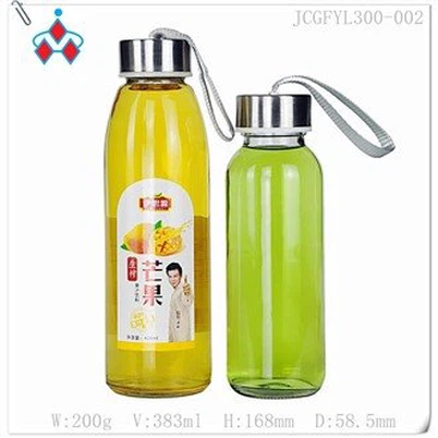 בקבוק מיץ פירות זכוכית